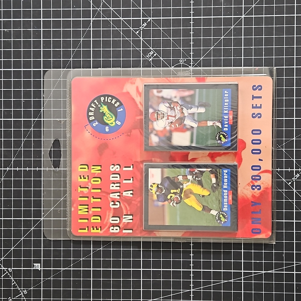 CLASSIC 1992 Limited Edition DRAFT PICKS FOOTBALL SEALED!